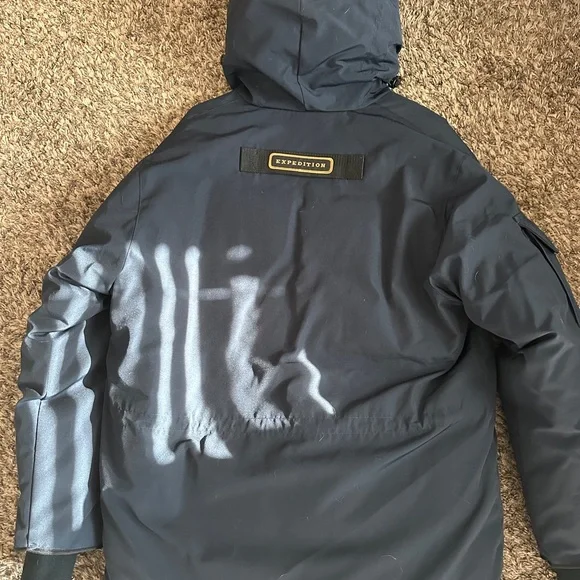 Canada Goose Men's Dark Blue Explorer Parka - Picture 2 of 2